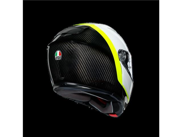 AGV Sport Modular Carbon/White/Yellow M