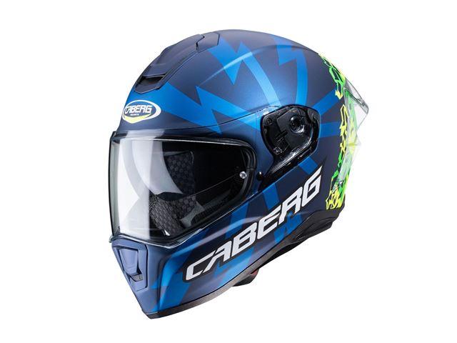 Caberg Drift EVO STORM matt blue/yellow L