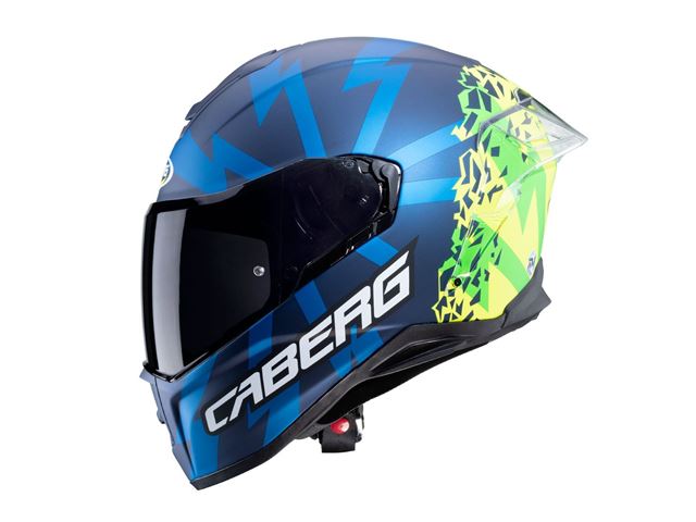 Caberg Drift EVO STORM matt blue/yellow L