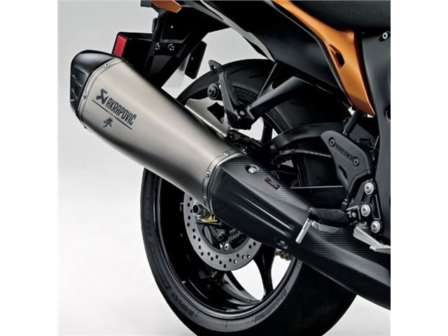 Hayabusa Slip-on Muffler by Akrapovic