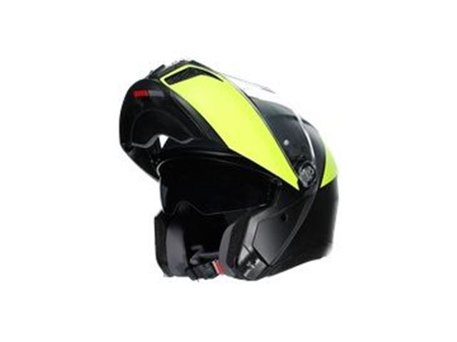 AGV TOURMODULAR MULTI - BALANCE MATT BLACK/YELLOW FLUO/GREY STR. XXL