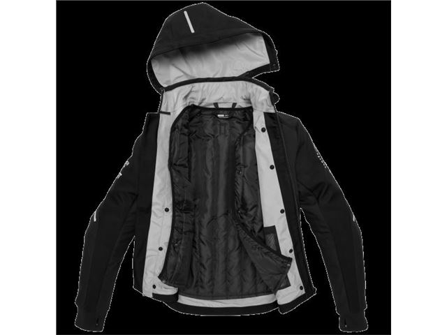 Spidi HOODY ARMOR H20UT Sort/Hvid str. XL
