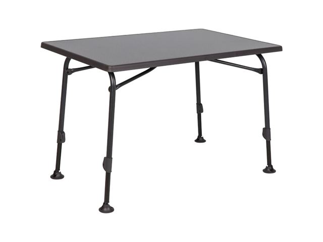 Westfield Aircolite 115 Blackedition campingbord, 115 x 70 cm. Grå.