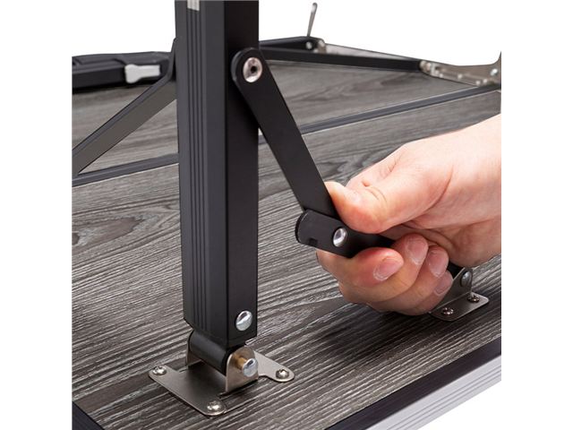 Brunner Elútop Compack Square campingbord, 120 x 120 cm