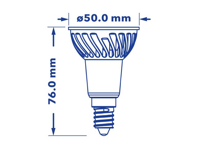 Verbatim LED R50, E14 fatning, 4 W