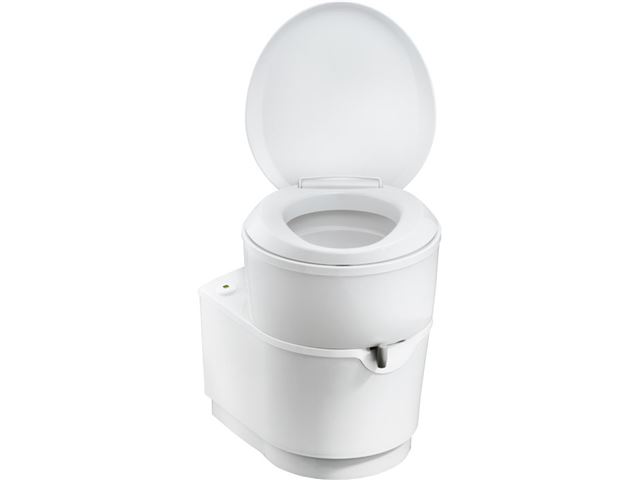 Thetford kasettetoilet C223-S, hvid med kumme i plast.