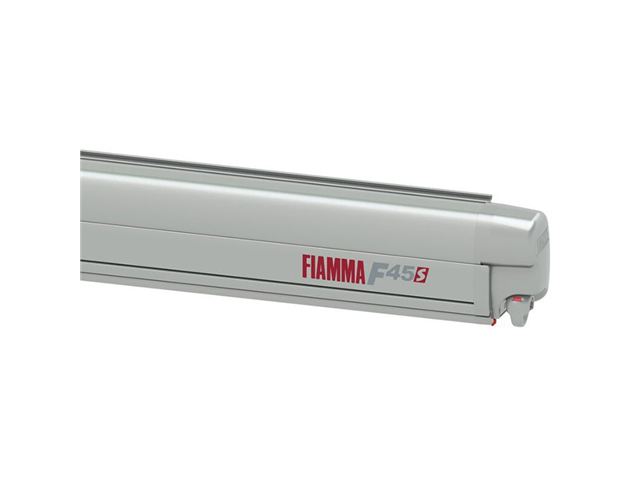 Fiamma F45 S markise, Royal Grey, titanium boks, L 4,00 m.