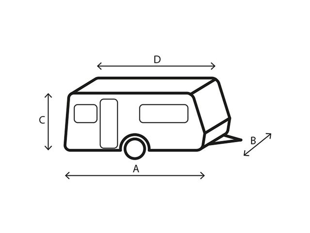 Caravan cover 550-600 cm