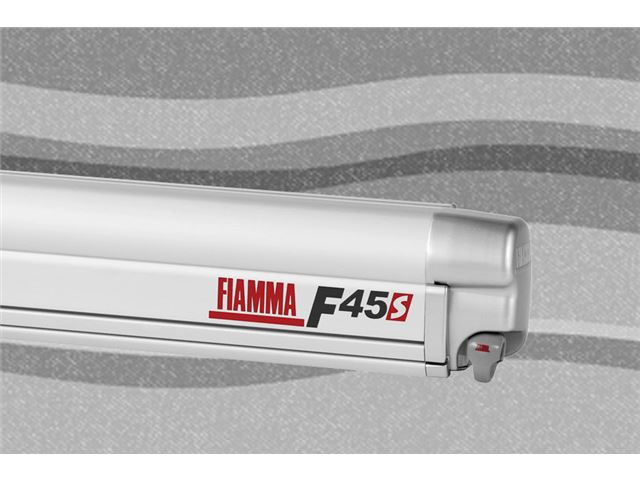Fiamma F45 S markise, Deluxe Grey, titanium boks, L 3,00 m.