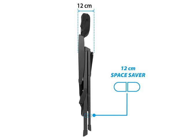 Brunner campingstol, Skye 3D Black