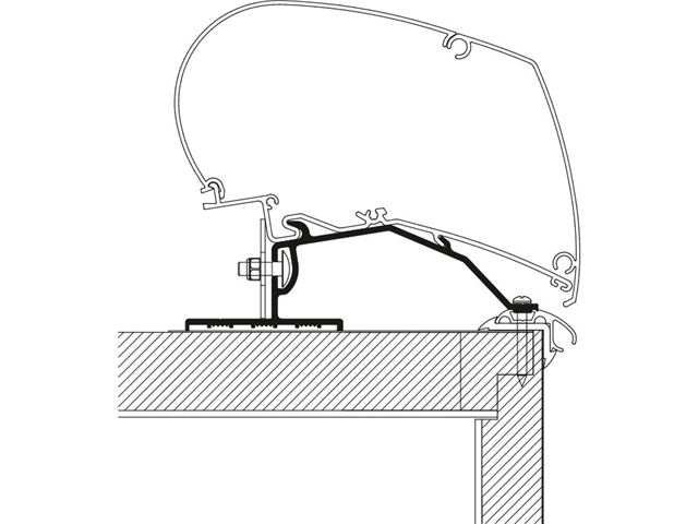 Adapter caravan til tag,