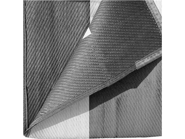 Åndbart gulvtæppe, lysgrå/grå/antracit. L 7,0 x B 3,0 m