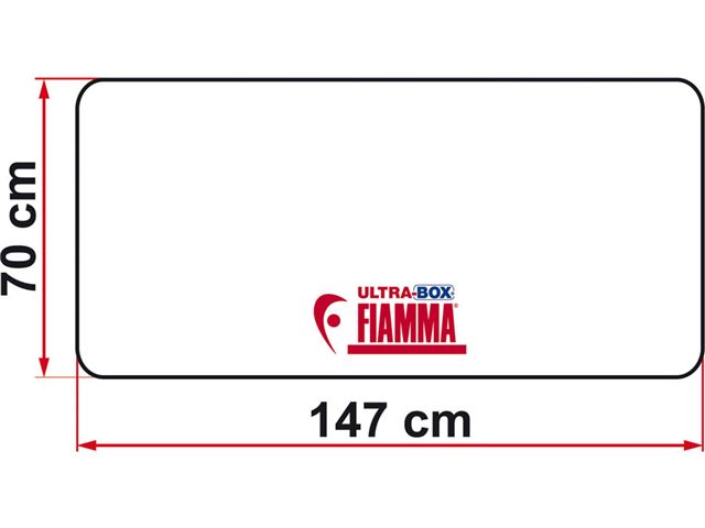 Fiamma heckbagageboks model Ultra-box, 500 liter