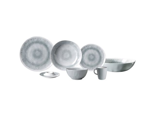 Pearl flad tallerken Ø25 cm. Med antislip.