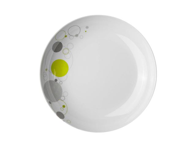 Space dyb tallerken Ø21 cm. Med antislip.