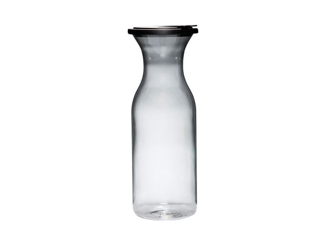 Karaffel, 1 liter - ligner et helt almindeligt glas
