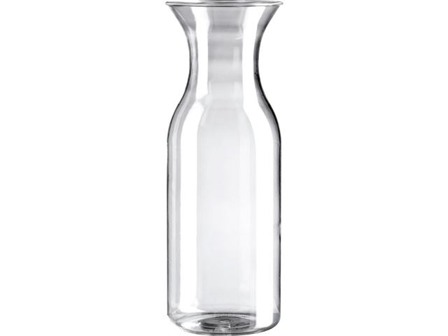 Karaffel, 1 liter - ligner et helt almindeligt glas