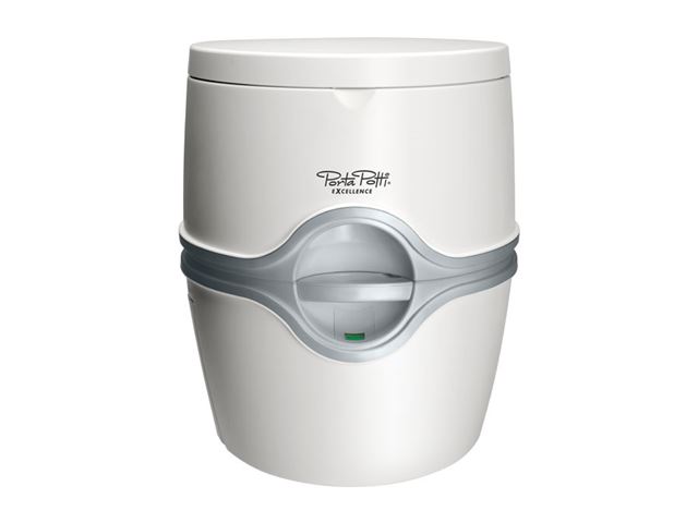 Kemisk toilet - Porta Potti 565P, hvidt