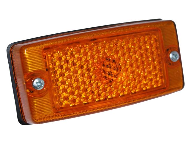Sidemarkeringslygte Hella, gul, 120 x 58 mm / ikke pakket
