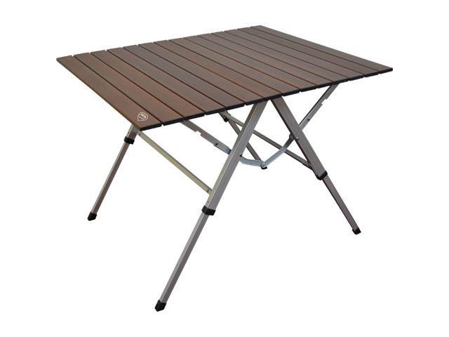 Campingbord One Action. 81 x 70 cm. Farve: brun.