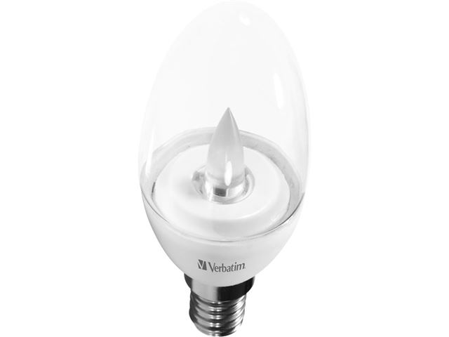 Verbatim LED VxRGB Natural Vision Candle, E14 fatning, 2,5 W