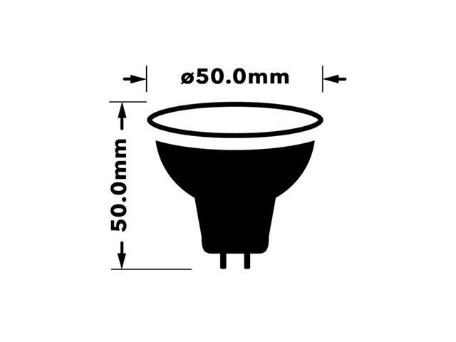 Verbatim LED MR16, GU5.3 fatning, 4,5 W