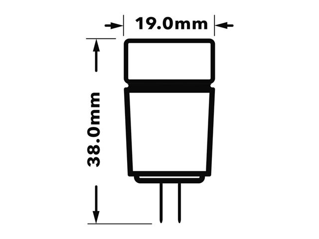 Verbatim LED kapsel, G4 fatning, 2,5 W