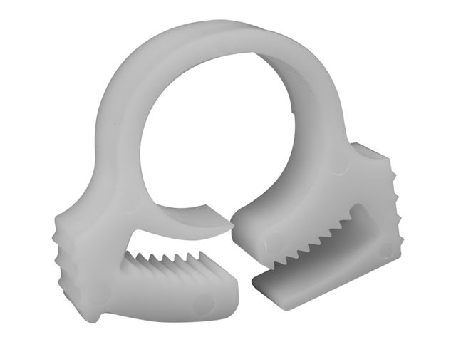Spændebånd plast til armeret 10 mm slange, 15-17 mm / ikke pakket