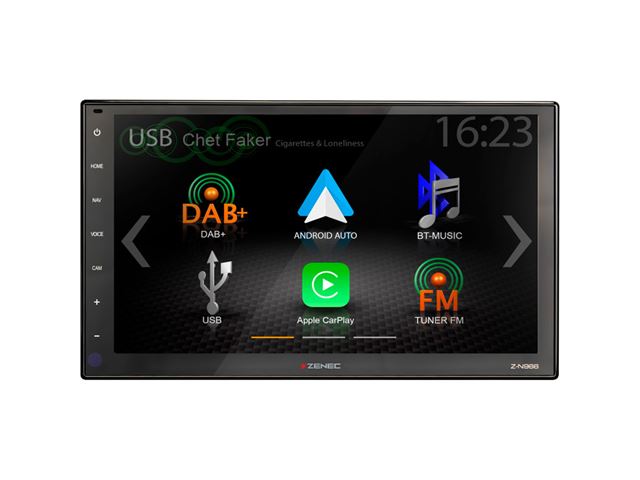 Zenec Z-N966 Infotainer med DAB+, NAVI 9” skærm