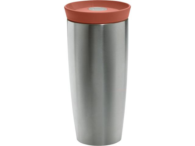 Rosendahl termokrus, 40 cl. Silikonlåg i Terracotta.