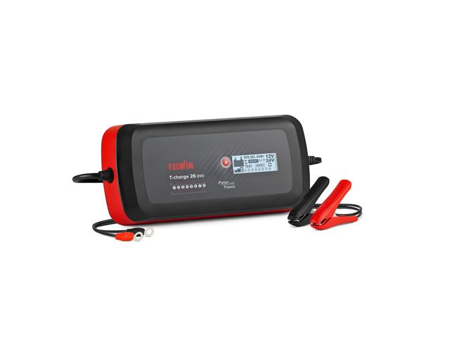 Batterilader "Telwin T-Charge 12 EVO" 12/24V 16/8A