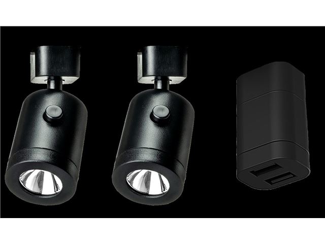 Spotlampesæt inkl. USB stik "Lanciano S"
