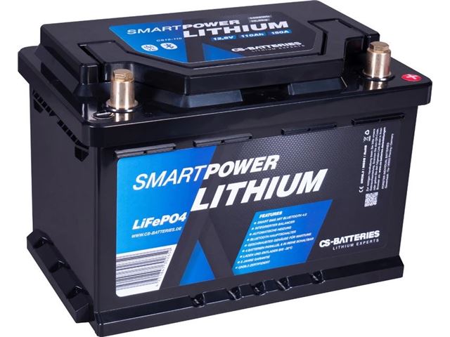 Lithiumbatteri "Smart Power 110A-H"