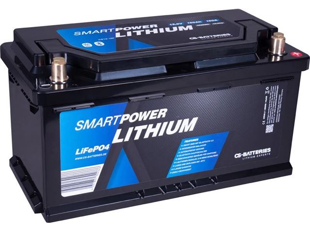 Lithiumbatteri "Smart Power 150A-H"