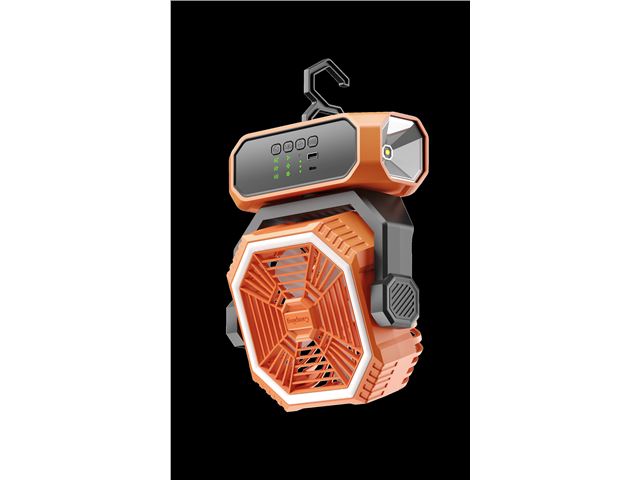Ventilator med lampe WeCamp/DEMO