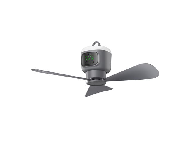 Ventilator med LED lampe "Wecamp"