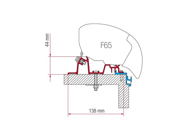 Adapter til Fiamma F65