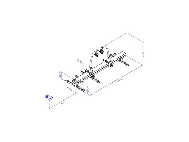 Cykeholder Thule Veloslide