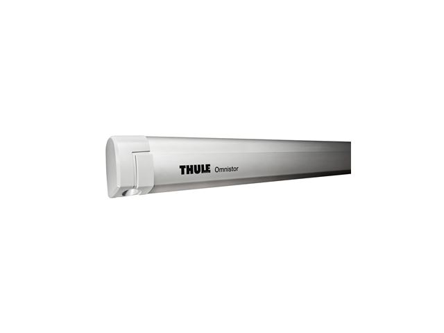 Markise "Thule 5200" Mystic Grey Længde: 402 cm. Dybde: 250 cm. Boksfarve: sølvgrå