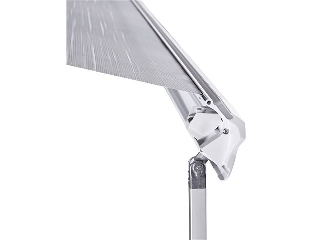 Markise "Thule 6300" Mystic Grey 12V - Længde: 450 cm.  Dybde: 250 cm. - Hvid boks