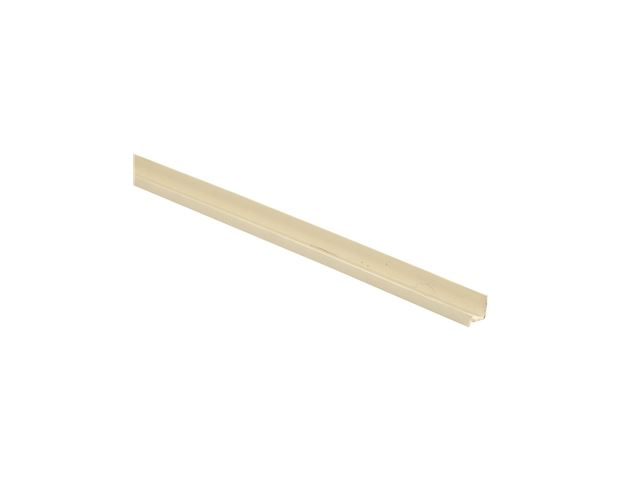 Gardinskinne, enkelt, plastik