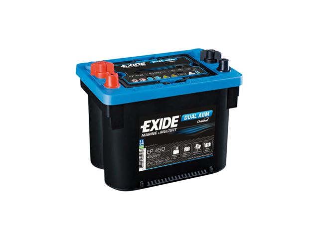 Batteri "Exide Dual Spiral AGM" 50A