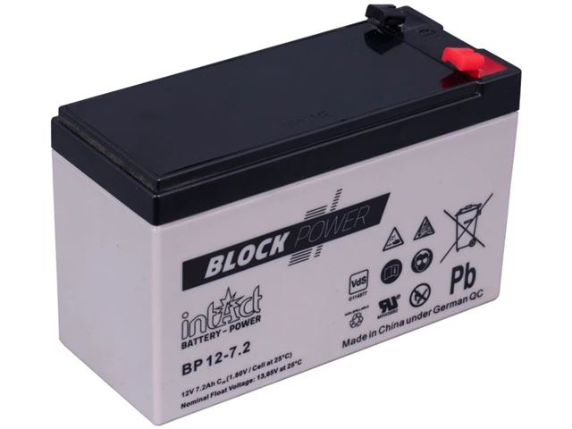 Batteri AGM Exide 12V 7Ah