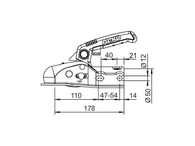 Koblingshoved AL-KO AK161