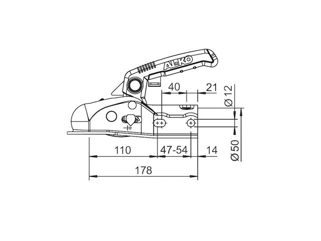 Koblingshoved AL-KO AK270