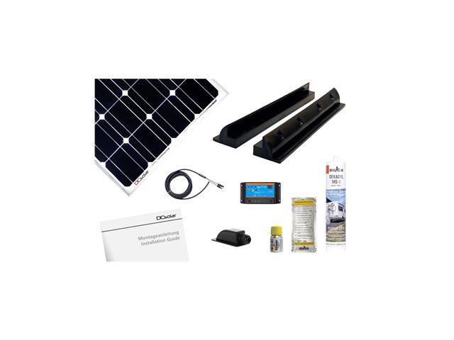 Solcellesæt "Solara EcoLux HV" 120Wp | 480Wh/d