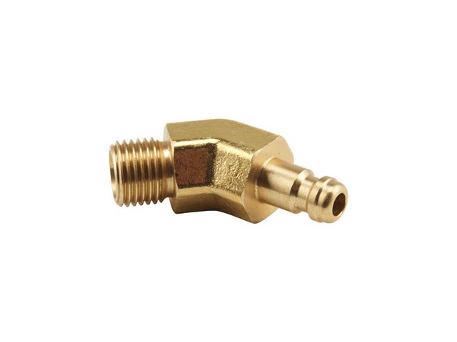 Adapter til gasudtag og gasventil