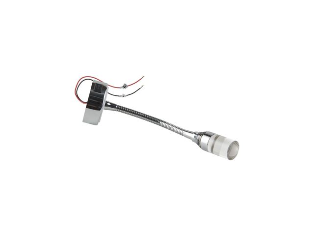 Spotlampe med flexhals 12V