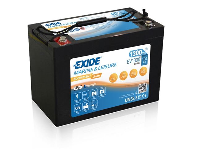 Lithiumbatteri "Exide EV1300" 100A