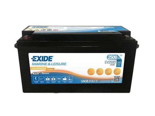 Lithiumbatteri "Exide EV2500" 200A